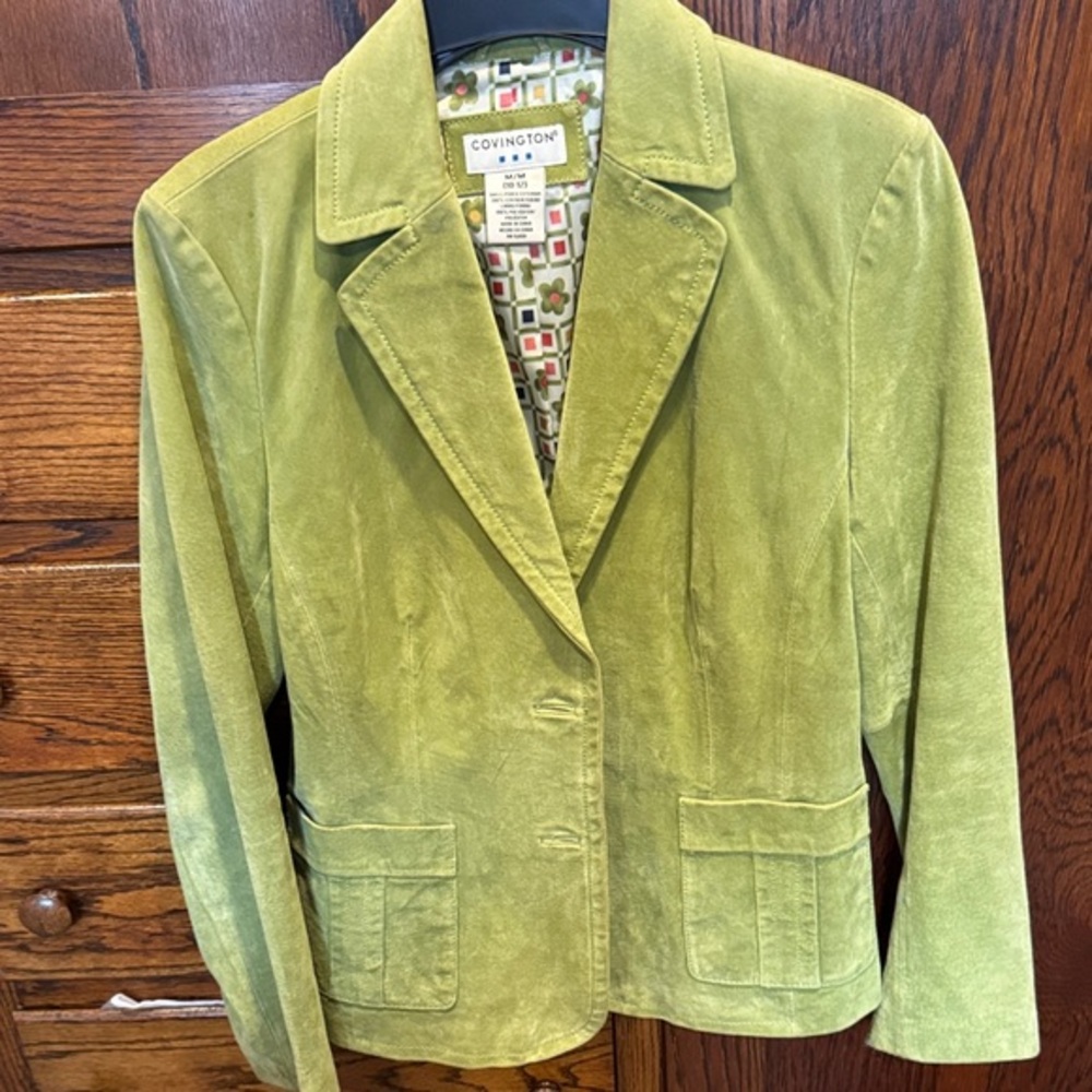 Covington Women's Lime Green Blazer